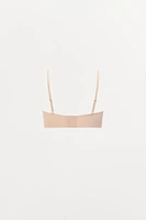 STRAPPY BANDEAU BRA WITH POLYAMIDE