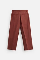 100% LINEN SUIT PANTS