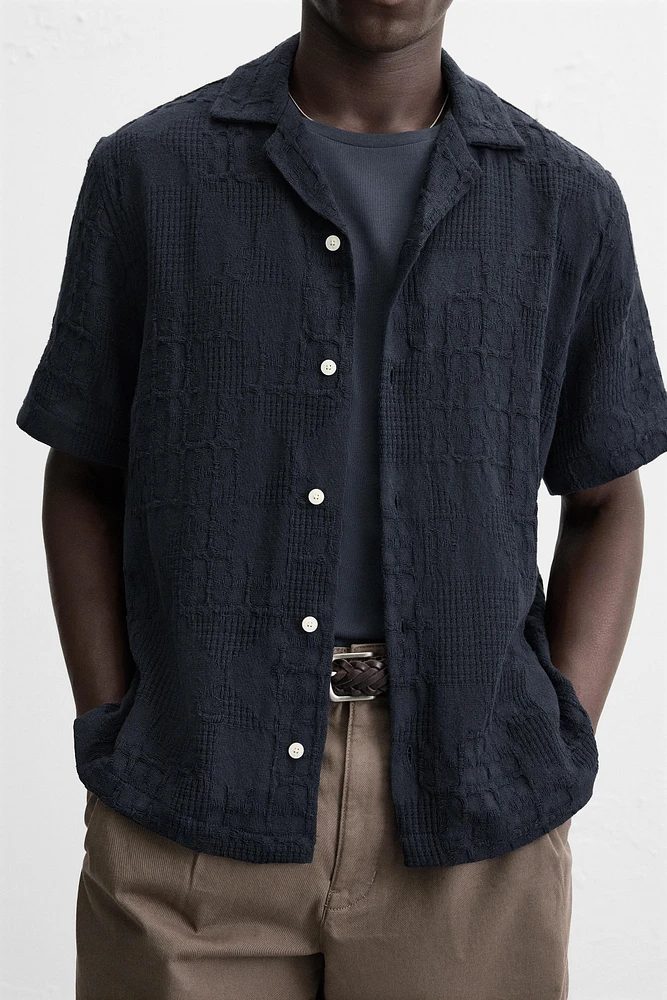 CHEMISE RELAXED FIT JACQUARD