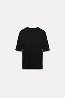 SOFT 100% WOOL T-SHIRT