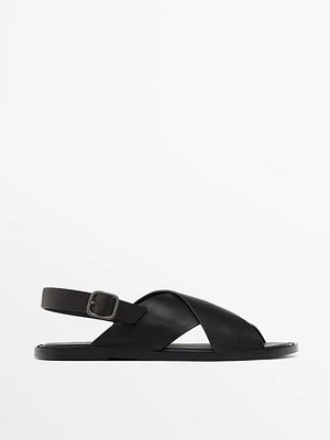 Sandales croisées en cuir - Limited Edition