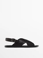 Sandales croisées en cuir - Limited Edition