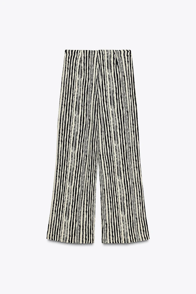 PANTALON PARÉO LARGE RAYURES
