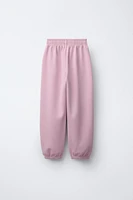 SATIN EFFECT MODAL JOGGING PANTS