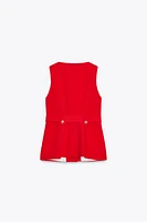 GILET LONG CEINTURE