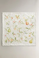 LOT SERVIETTES DE TABLE COTON JACQUARD POIRES (LOT DE 2)