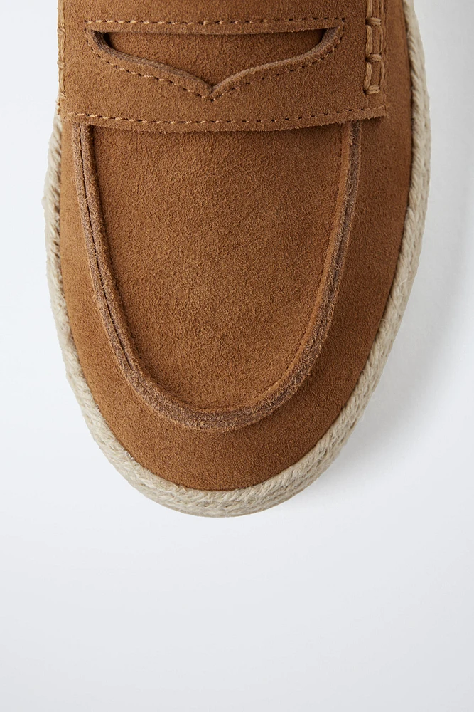 CASUAL SUEDE LOAFERS