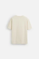 T-SHIRT BRODÉ CONTRASTE