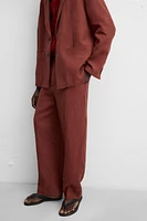 100% LINEN SUIT PANTS