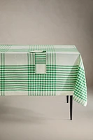 NAPPE COTON TEINTÉ CARREAUX