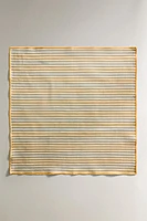 LOT SERVIETTES DE TABLE COTON RAYURES (LOT DE 2)