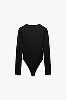 LONG SLEEVE POLYAMIDE BODYSUIT