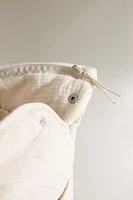 COTTON DIAPER BAG WITH A MOON
