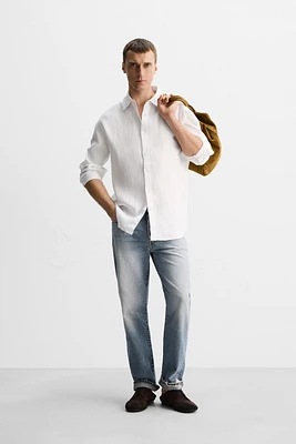 CHEMISE 100 % LIN ÉDITION LIMITÉE