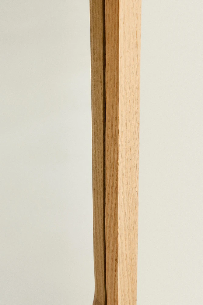 MIROIR SUR PIED CADRE ARRONDI