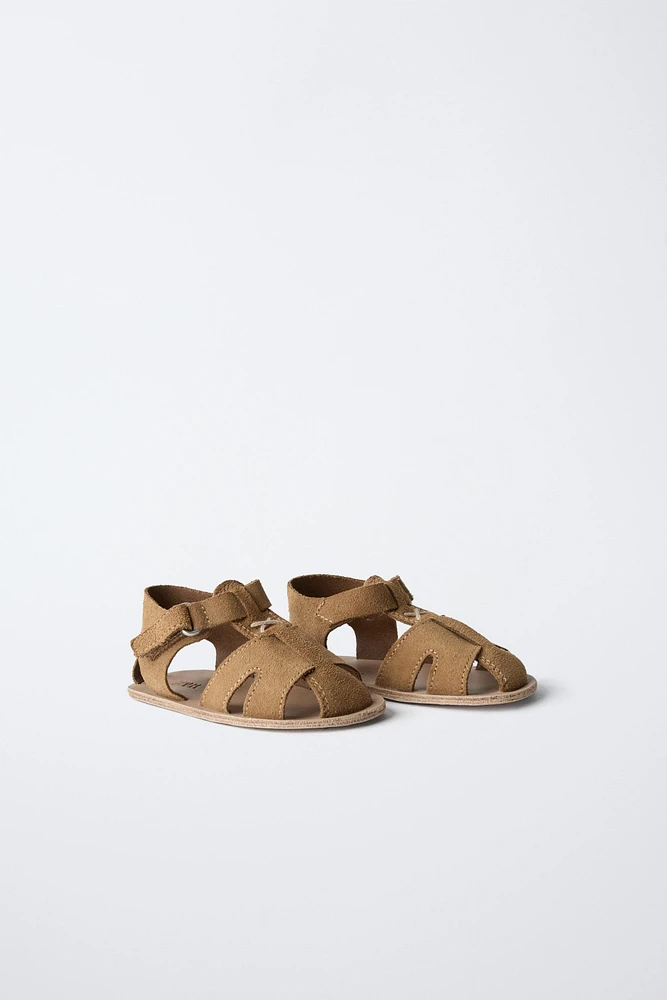 LEATHER FISHERMAN SANDALS