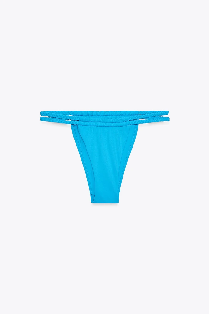BRAIDED STRING BIKINI BOTTOMS