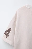 TEXT PRINT T-SHIRT