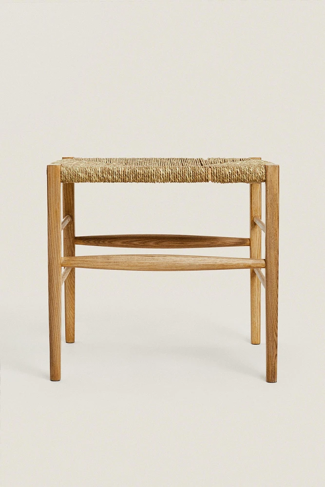 ASH AND SEAGRASS BENCH