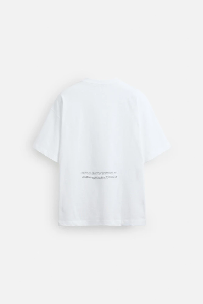 PRINTED PATCH T-SHIRT