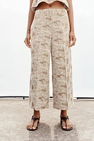 EMBROIDERED CULOTTES