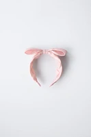 SERRE-TÊTE À NŒUD EN ORGANZA