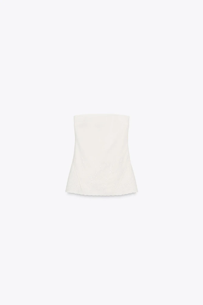 TOP BUSTIER BRODÉ