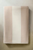 WIDE STRIPE VELOUR BEACH TOWEL
