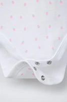 LOT DE CINQ BODYS FRAISES