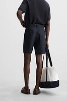 100% LINEN SHORTS