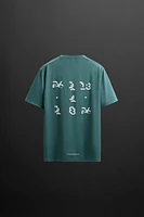 PERFORATED PRINT TRAINING T-SHIRT