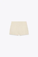 BERMUDA TAILLE HAUTE NERVURE