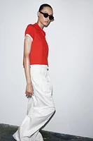 COMBINATION POLO TOP