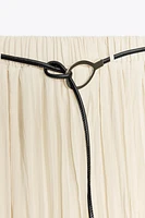 JUPE FLUIDE CEINTURE
