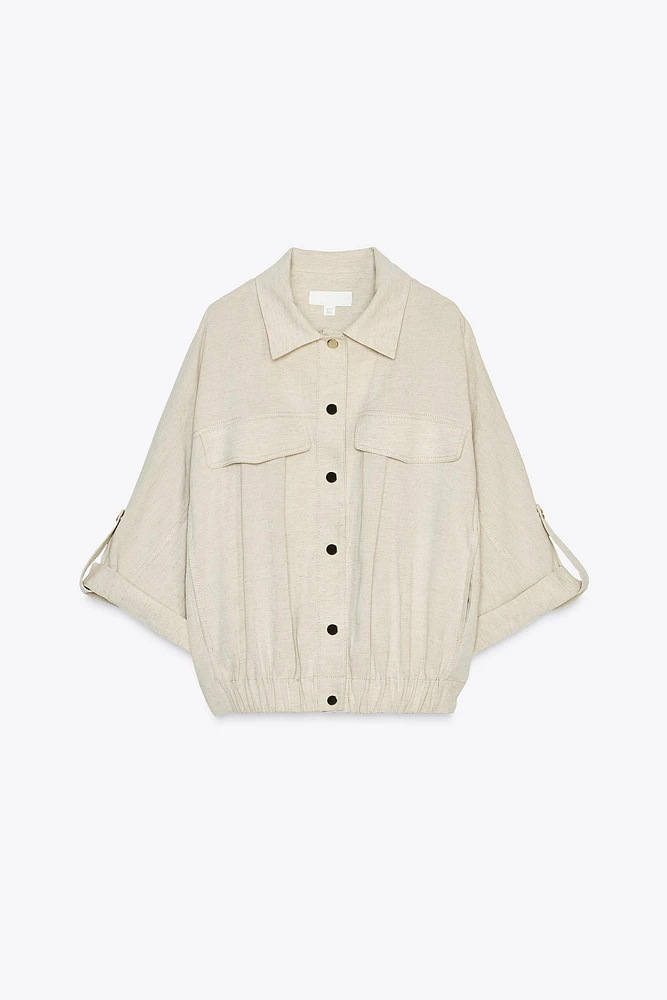 CHEMISE SAFARI MANCHES COURTES