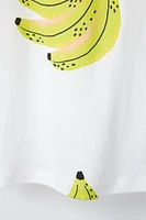 T-SHIRT IMPRIMÉ BANANES
