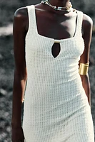 ROBE MIDI CROCHET
