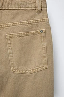 BERMUDA EN SERGE RELAXED BAGGY