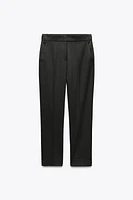 SOFT ANKLE-LENGTH PANTS