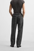 STUDDED SIDE STRIPE JEANS