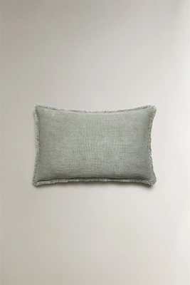 HOUSSE DE COUSSIN FRANGES