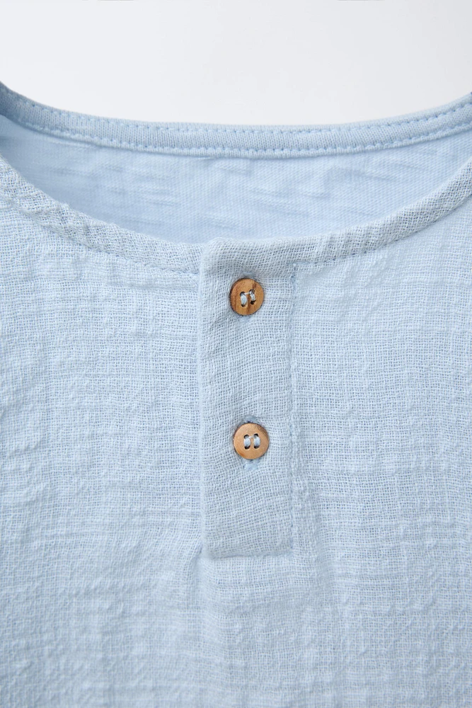 COMBINED HENLEY SHIRT