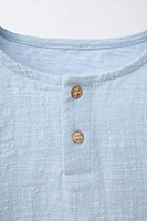 COMBINED HENLEY SHIRT