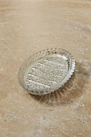 PORTE-SAVON SALLE DE BAIN VERRE RECYCLABLE MERCURISÉ