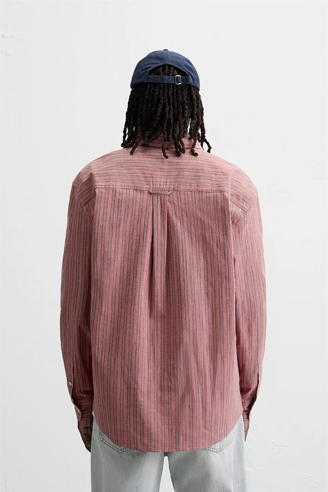 STRIPED POCKET SHIRT