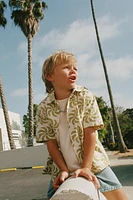 GEOMETRIC PRINT SHIRT