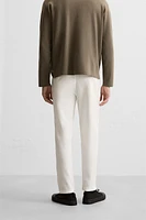 PANTALON À TEXTURE CONFORT