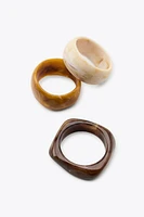 LOT DE BRACELETS RIGIDES