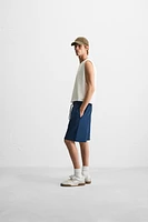 SEAMED JOGGING SHORTS