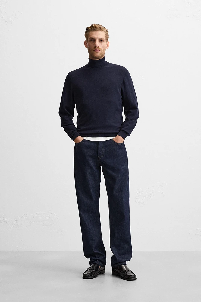 VISCOSE BLEND SWEATER